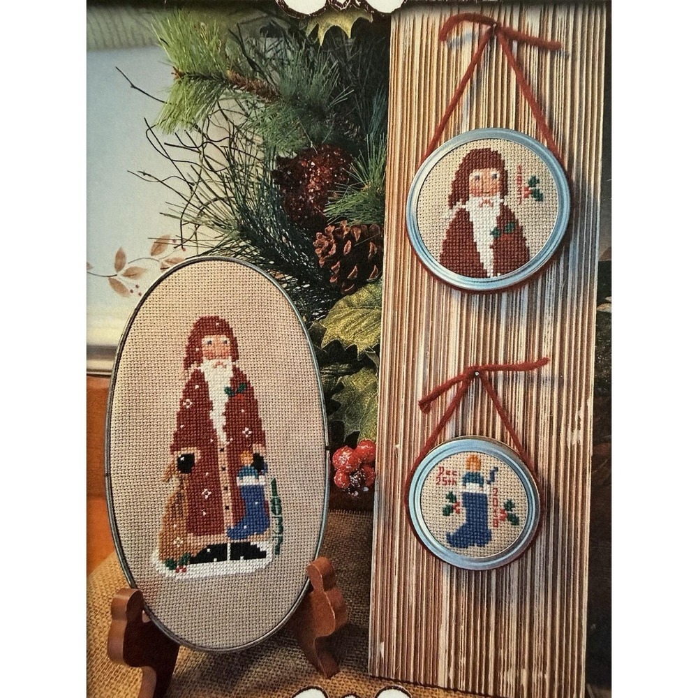 Olde Father Christmas 1837 Counted Cross Stitch Pattern by Calico Confectionery